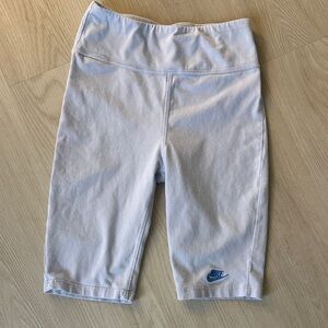 Nike Youth Size Medium Ice Blue Spandex 16” length